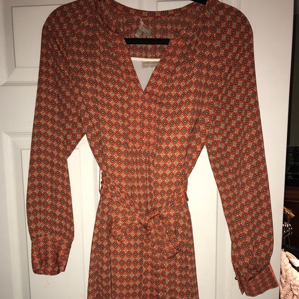 Banana Republic button down shirt dress. Size 6